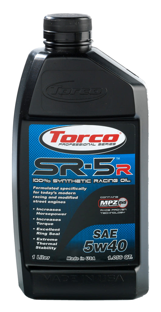 Torco SR-5R Synthetic Racing Oil