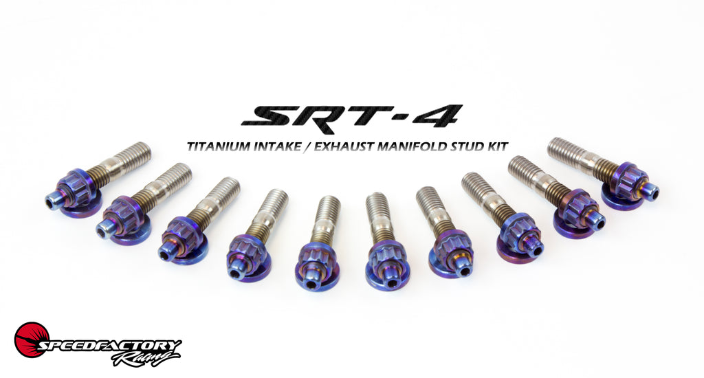 SpeedFactory Racing Dodge SRT-4 Titanium Intake or Exhaust Manifold Stud Kit