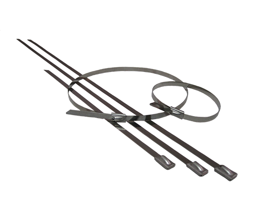 15 Inch Locking Ties - Stainless Steel