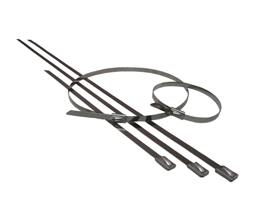 21 Inch Locking Ties - Stainless Steel