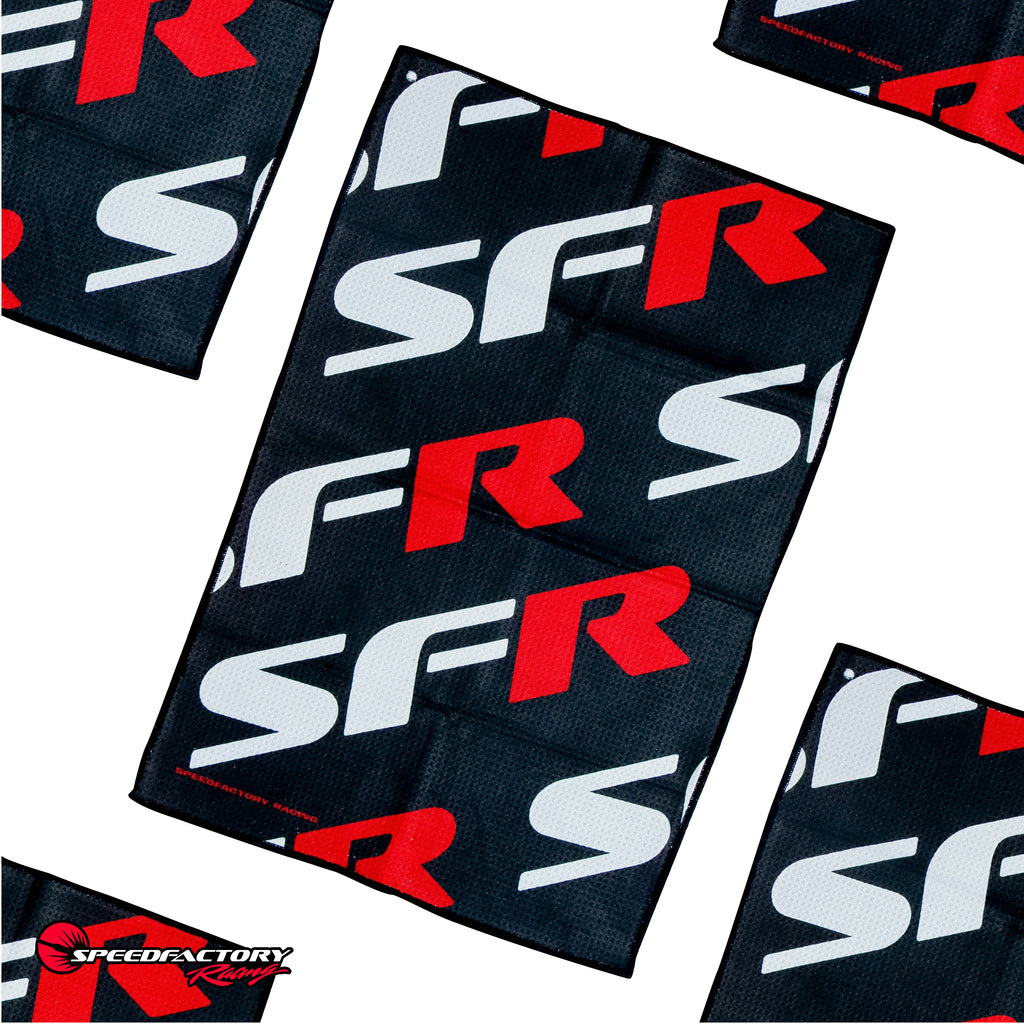 SpeedFactory Racing SFR Microfiber Rally Towel - Black