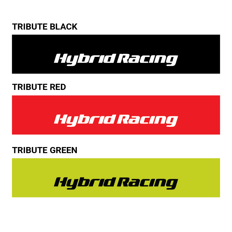 Hybrid Racing Tribute Windshield Sunstrip