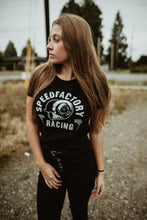 Load image into Gallery viewer, SpeedFactory Racing Women's Vintage Turbo T-Shirt
